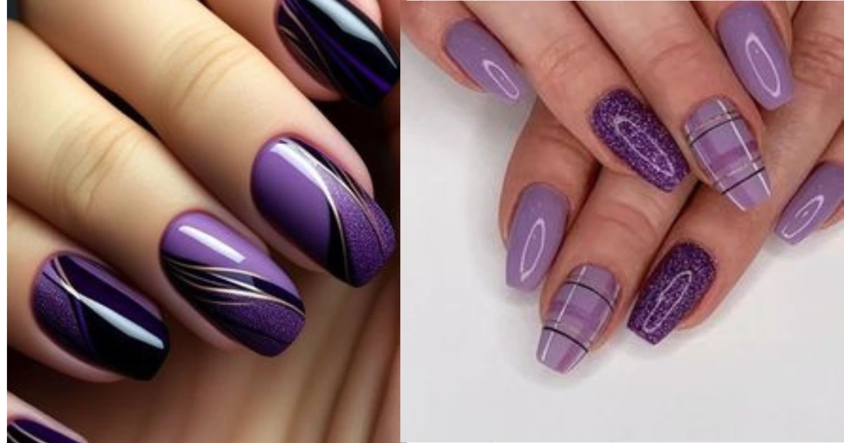 purple nails7