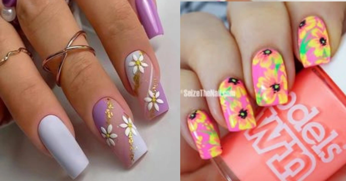 summer flower nails4