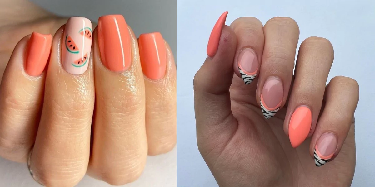 Coral Nail Designs